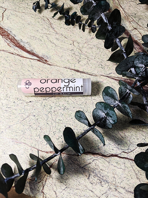 Orange Peppermint Lip Balm